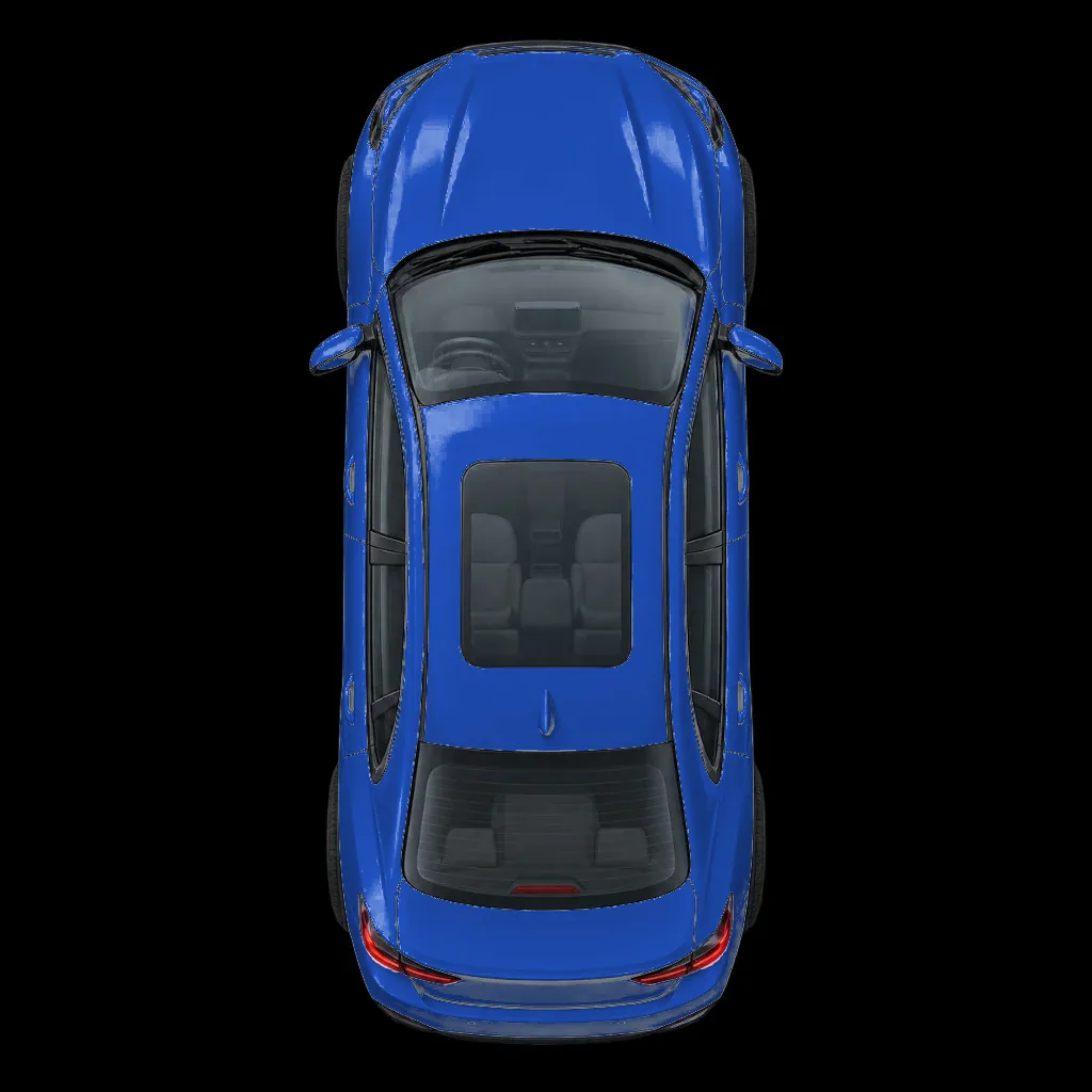 Vehicle damage area diagram
